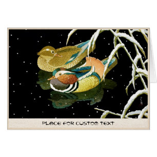 Nieve japonesa fresca de la charca del negro del