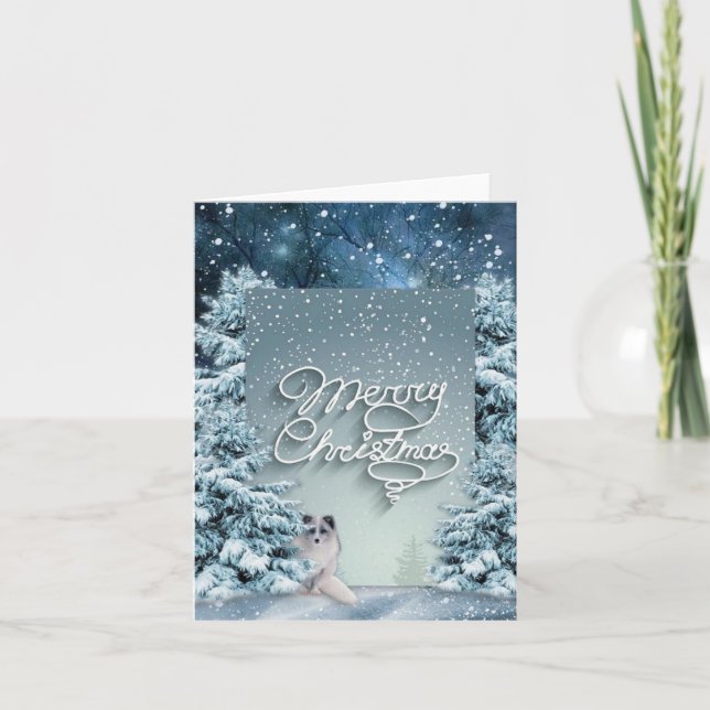 Nieve navidad (Anverso)