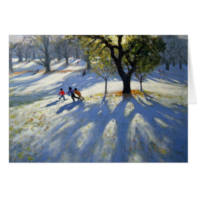 Nieve temprana del parque de Markeaton (Anverso (Horizontal))