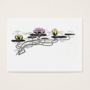 Nieves de agua Art Nouveau rosa y amarillo