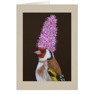 Nigel la tarjeta europea del goldfinch