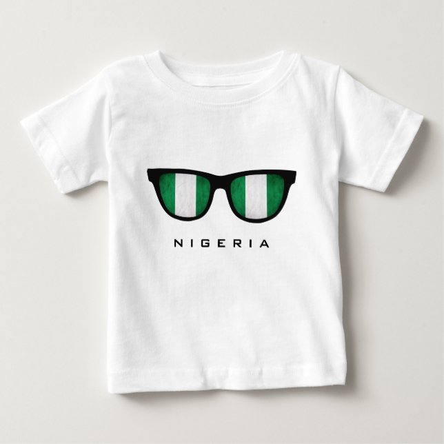 Nigeria sombrea camisetas personalizados y chaquet (Anverso)