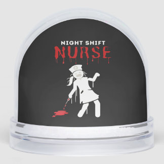 Night Shift Nurse Funny Halloween Classic T-Shirt