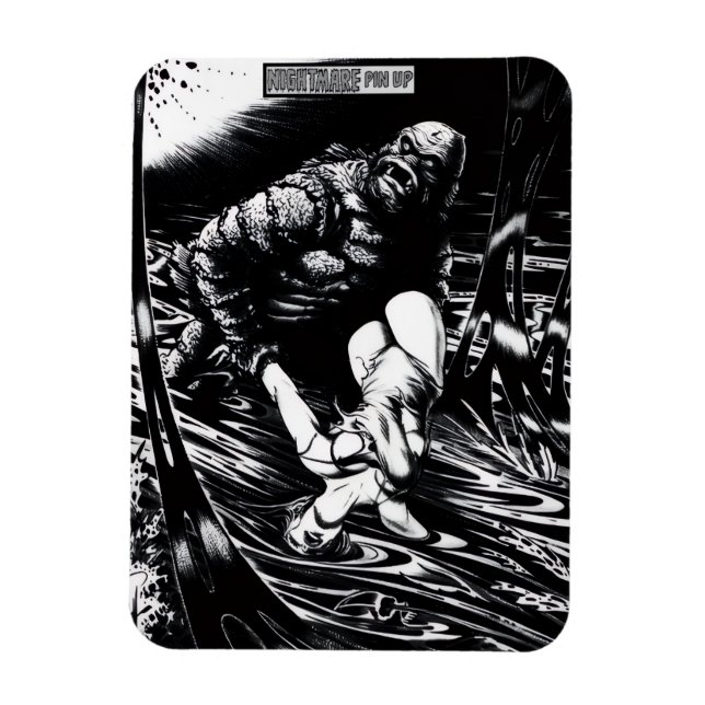 NIGHTMARE Comics de Terror Imán  (Vertical)