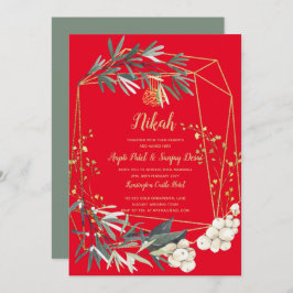 Nikah - Invitación a la boda islámica de Motif con