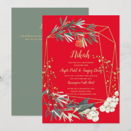 Nikah - Invitación a la boda islámica de Motif con