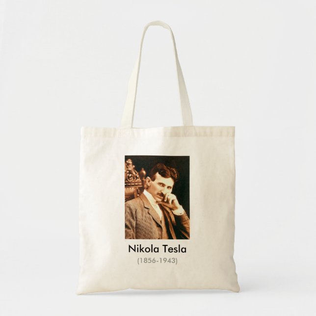 Nikola Tesla - bolso (Frente)