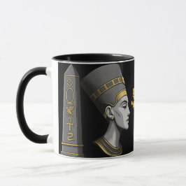 Nile Majesty Mug - Copa de Cerámica al Estilo Egip