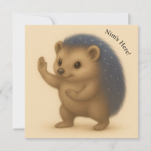 Nim Hace Tarjeta De Serie Confort De Personalizabl