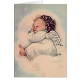 Niña Angel Vintage Religiosa