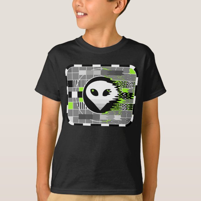 Niña básica de camisetas de Alien TV (Anverso)