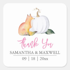 Niña bebé Pegatinas se burlan de los favores rosad