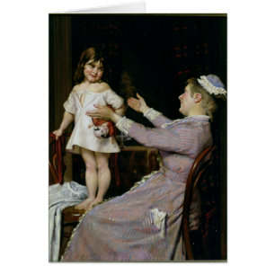 Niña con una muñeca y su enfermera, 1896