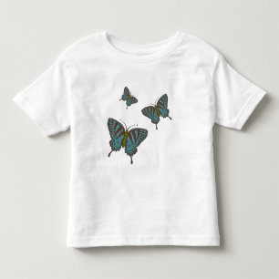 Niña de cola tortuosa japonesa y camiseta bebé
