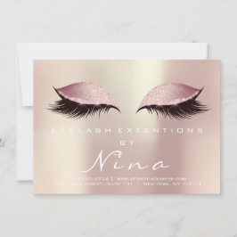 Nina Lashes Extensión Después de la instrucción Pi