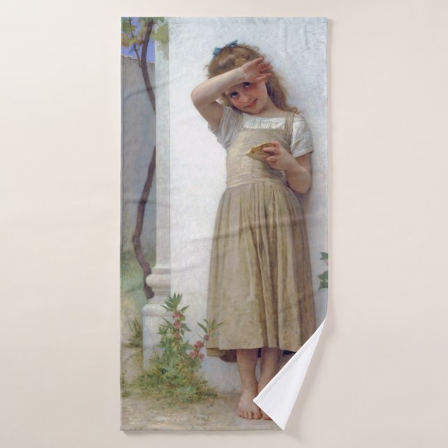 Niña pequeña, Bouguereau (Toalla de baño)