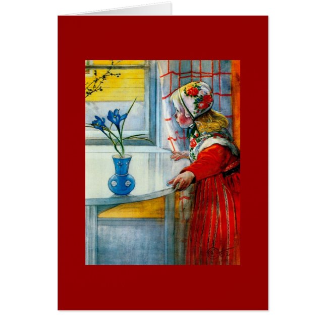 Niña pequeña con iris azul (Frente)