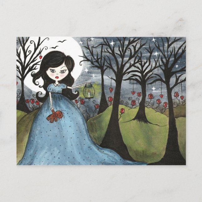 Niña perdida - Postal (Anverso)