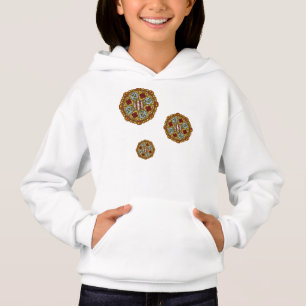 Niña y camiseta de luz de otoño de Nouveau