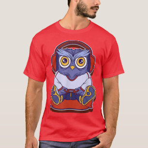 Niñas camisetas de búho hombres mujeres Noche Noct