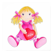 Niñas de muñeca de trapo caprichosas arte de guard