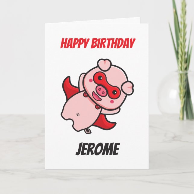 Niñas de superhéroes de piano tarjetas de cumpleañ (Anverso)