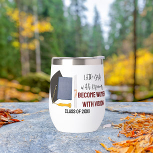 Niñas Pequeñas Con Sueños De Tumbler De Vino Terma