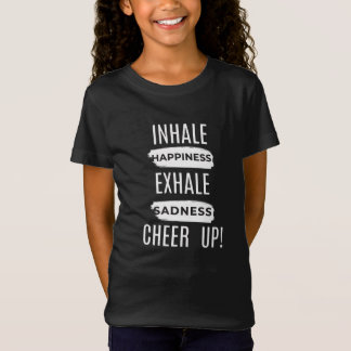 NIÑAS RESPIRAN Y ESPIRAN ANIMAN CAMISETA DE JERSEY