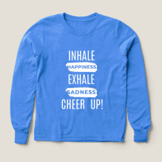 NIÑAS RESPIRAN Y ESPIRAN ANIMENSE CAMISETA DE MANG
