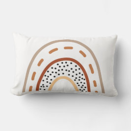 Niñera bebe Boho Cojín arcoiris a color de tierra