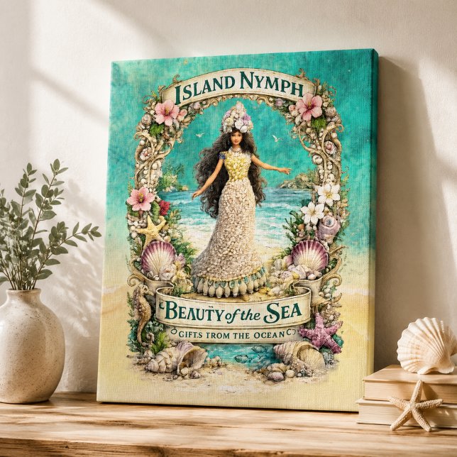 Ninfa de la Isla Arte Fantasía Espiritual Tropical (Subido por el creador)