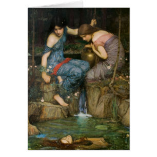 Ninfas que encuentran la cabeza de Orfeo