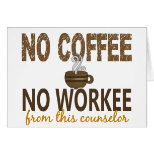 Ningún café ningún consejero de Workee