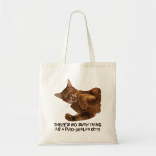 Ningún Declaw la bolsa de asas del presupuesto del