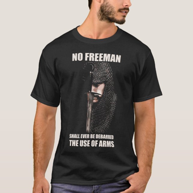 NINGÚN FREEMAN - CABALLERO - camiseta de la CITA (Anverso)