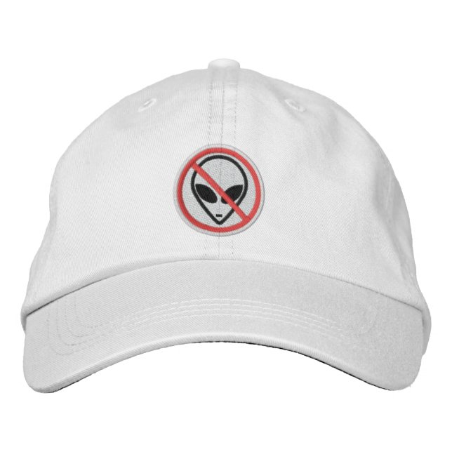 Ningún Gorra ajustable personalizado de Aliens (Anverso)