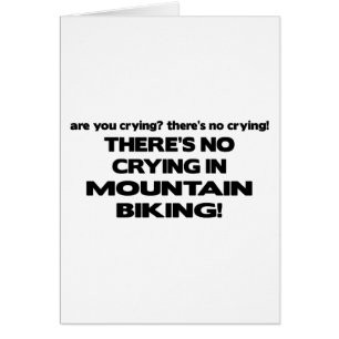 Ningún griterío - el Biking de la montaña