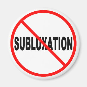 Ningún imán del Subluxation