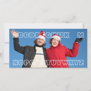 "Ningún L" tarjeta de Navidad de encargo del