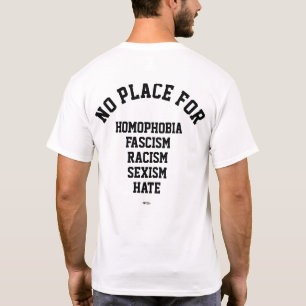 Ningún lugar para la camiseta del odio