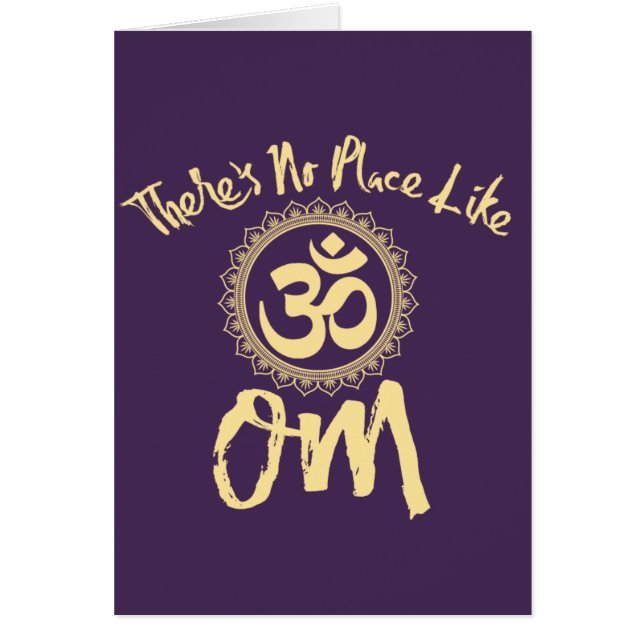 Ningún lugar tiene gusto de OM (Frente)