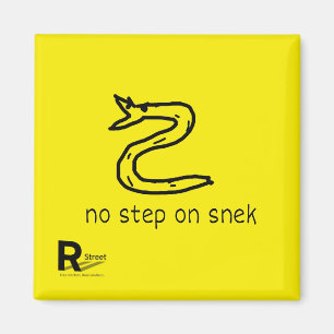 Ningún paso en el imán del snek