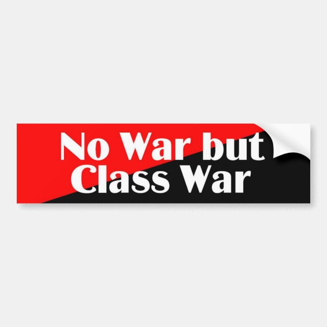 Ningún pegatina de la guerra pero de la guerra de (Frente)