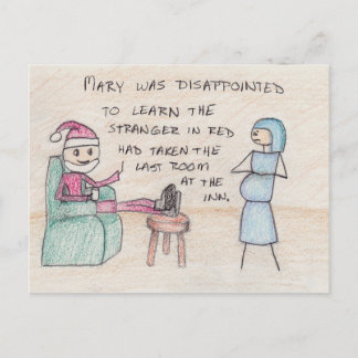 "Ningún sitio en postal del mesón"