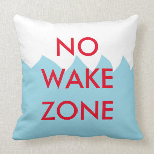 Ninguna almohada de la zona de la estela