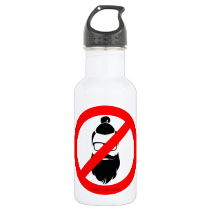 Ninguna botella de agua de los inconformistas o de