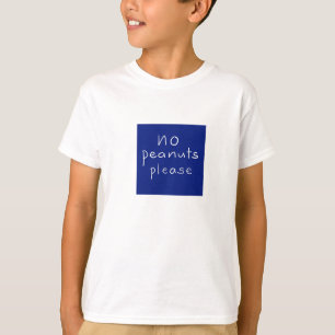 Ninguna camisa de los cacahuetes
