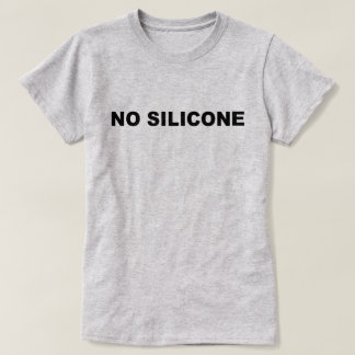 Ninguna camisa del silicón