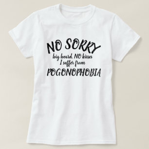 Ninguna camisa negra del texto de Pogonophobia de