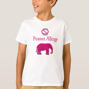 Ninguna camisa Nuts del elefante de la alergia del